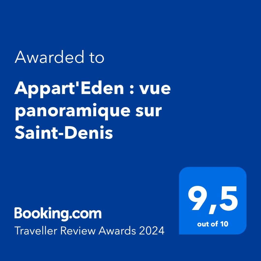 Appart'Eden : Vue Panoramique Sur Saint-Denis Διαμέρισμα Sainte-Clotilde Εξωτερικό φωτογραφία